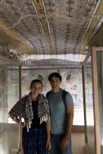 Me and Vince in Sennefer's tomb