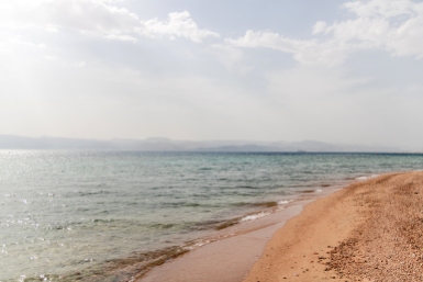 The beach in Aqaba