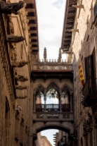 The Bishop's Bridge in Barcelona's Gothic Quarter